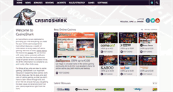 Desktop Screenshot of casinoshark.com